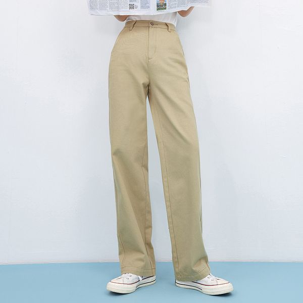 capris spring women's pure cotton casual versatile straight tube retro style slim pants ohbv, Black;white
capris spring women's pure cotton casual versatile straight tube retro style slim pants ohbv, Black;white
