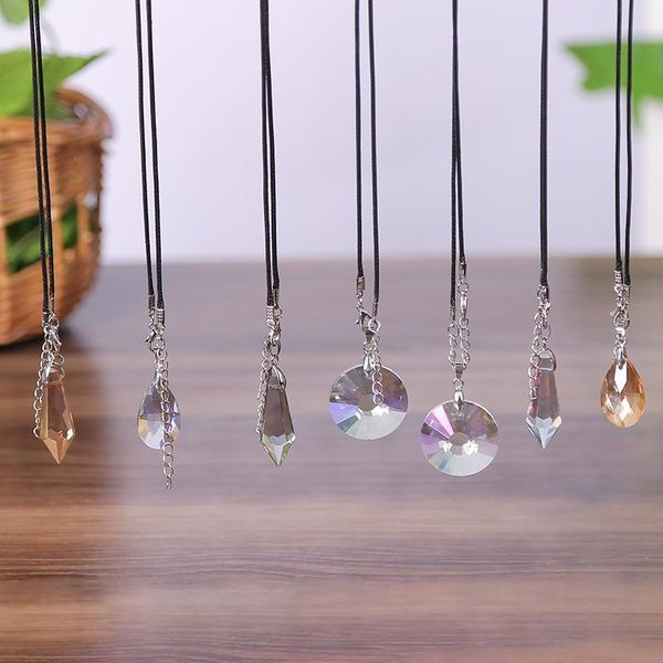 decorative objects & figurines 1pcs chakra crystal sunflower suncatcher necklace hanging crystals prism pendant decoration gift
decorative objects & figurines 1pcs chakra crystal sunflower suncatcher necklace hanging crystals prism pendant decoration gift