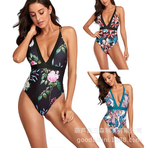 swimsuit one-piece 2021 bikini leaf print lace up backless floral, Black;white
swimsuit one-piece 2021 bikini leaf print lace up backless floral, Black;white