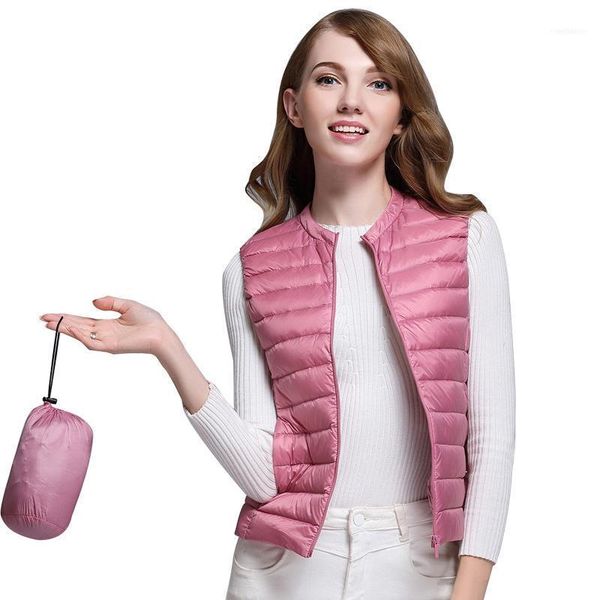 women's down & parkas autumn winter women white duck vest female ultra light sleeveless jacket warm plus size round collar1, Black
women's down & parkas autumn winter women white duck vest female ultra light sleeveless jacket warm plus size round collar1, Black