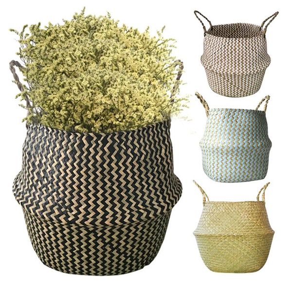 storage baskets foldable handmade seagrass laundry wicker straw flowerpot toy basket clothing organizer home decor 1pc
storage baskets foldable handmade seagrass laundry wicker straw flowerpot toy basket clothing organizer home decor 1pc