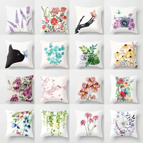 cushion/decorative pillow colorful flower plant throw cover home decoration spring butterfly watercolor print sofa cushion car case
cushion/decorative pillow colorful flower plant throw cover home decoration spring butterfly watercolor print sofa cushion car case