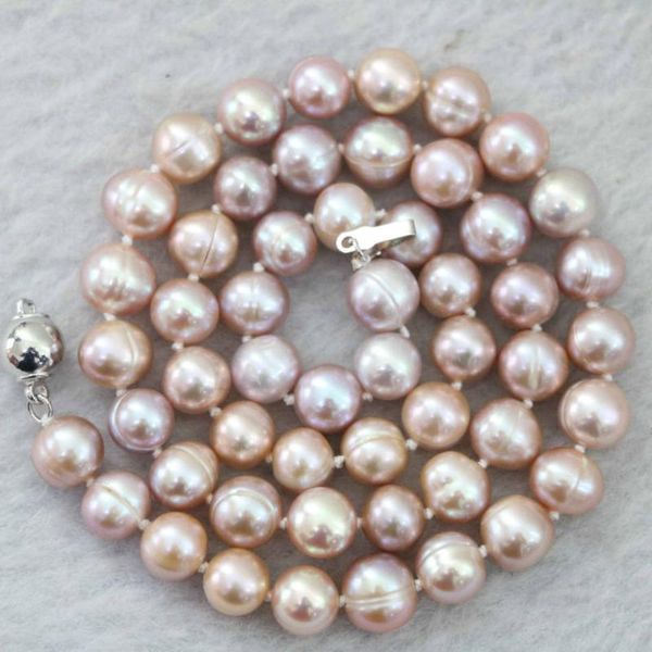 chains natural bright purple 8-9mm freshwater pearl women gift fashion jewelry necklace 18" b1022, Silver
chains natural bright purple 8-9mm freshwater pearl women gift fashion jewelry necklace 18" b1022, Silver