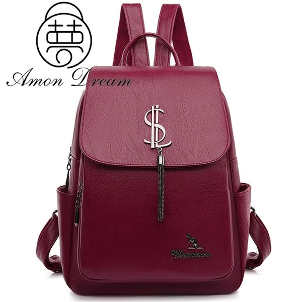 fashion tassel brand designer backpack soft leather backpacks for school teenagers girls casual travel lady bookbag 210924
fashion tassel brand designer backpack soft leather backpacks for school teenagers girls casual travel lady bookbag 210924