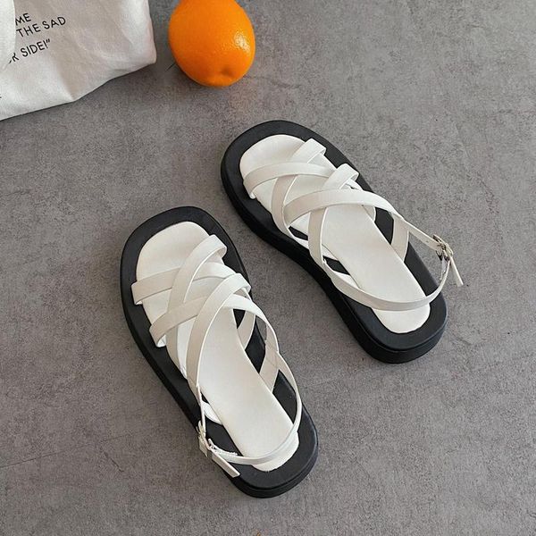 sandals female women fashion summer sandalias platform sandales 4cm heel buckle basic shoes plus size 40, Black
sandals female women fashion summer sandalias platform sandales 4cm heel buckle basic shoes plus size 40, Black