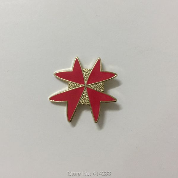 10pcs whole 25mm masonic knights templar lapel pin, lapel badge and brooches red color masonry, Gray
10pcs whole 25mm masonic knights templar lapel pin, lapel badge and brooches red color masonry, Gray