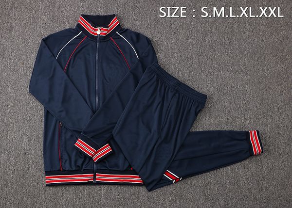 2021/22 season paris royal blue jacket&pants soccer fan red collar track suit, Black
2021/22 season paris royal blue jacket&pants soccer fan red collar track suit, Black