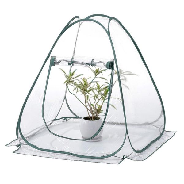 foldable transparent garden cover grow mini plant tent yard greenhouse indoor outdoor insulation sheet 70x70x80cm other supplies
foldable transparent garden cover grow mini plant tent yard greenhouse indoor outdoor insulation sheet 70x70x80cm other supplies