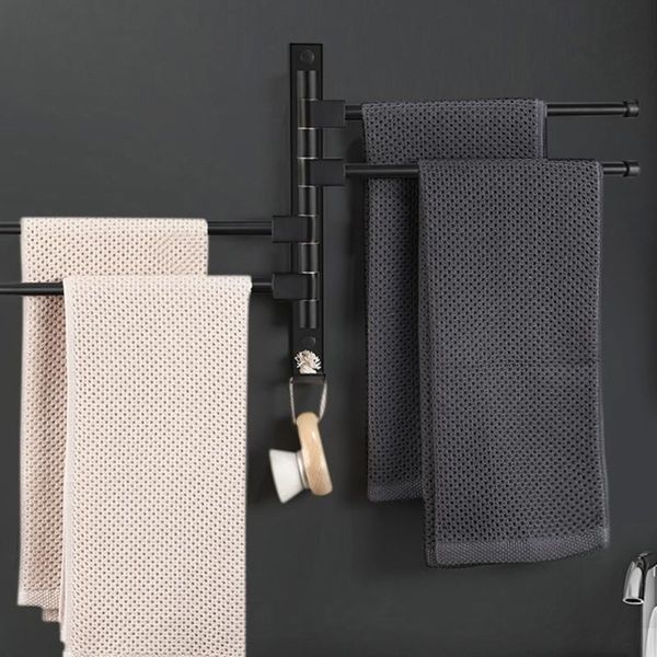 towel racks 2/3/4-arms swivel bar with hooks, black bathroom swing hanger rack holder space saving wall mount
towel racks 2/3/4-arms swivel bar with hooks, black bathroom swing hanger rack holder space saving wall mount