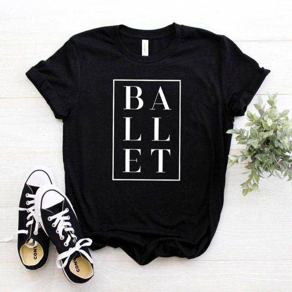women's t-shirt ballet funny graphic women tshirt fashion plus size casual cotton round neck female clothing harajuku shirt short sleev, White
women's t-shirt ballet funny graphic women tshirt fashion plus size casual cotton round neck female clothing harajuku shirt short sleev, White