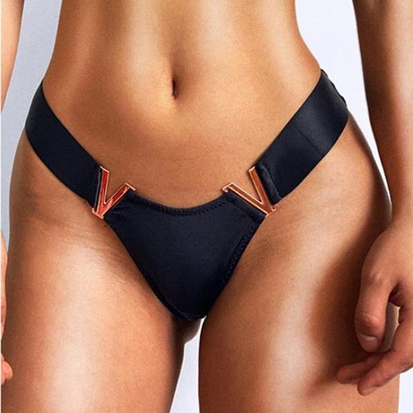 women's panties women fashion simple g string female ladies seamless low waist briefs thongs v metal decoration underpants lingerie, Black;pink 
women's panties women fashion simple g string female ladies seamless low waist briefs thongs v metal decoration underpants lingerie, Black;pink