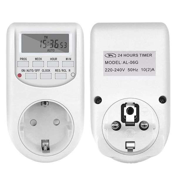 intelligent socket timer digital plug 220v 50hz 10a 7 days 12 hours 24 programmable timing timers
intelligent socket timer digital plug 220v 50hz 10a 7 days 12 hours 24 programmable timing timers