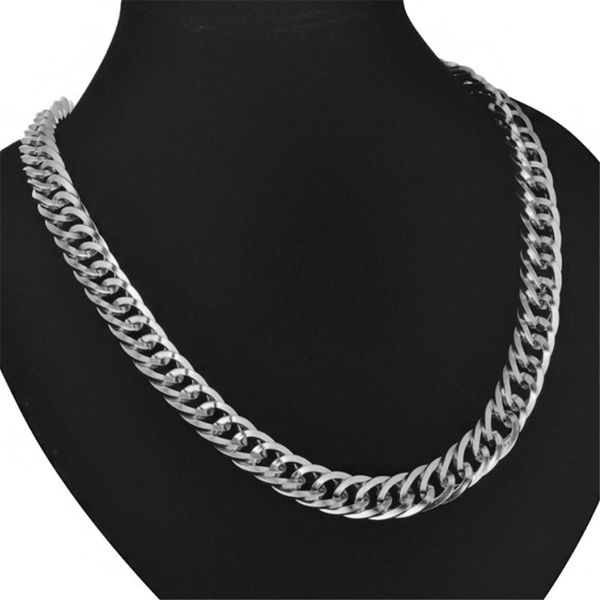 pendant necklaces hip hop long gold chain for men arrivals 9mm thick color stainless steel cuban link male jewelry collar, Silver
pendant necklaces hip hop long gold chain for men arrivals 9mm thick color stainless steel cuban link male jewelry collar, Silver