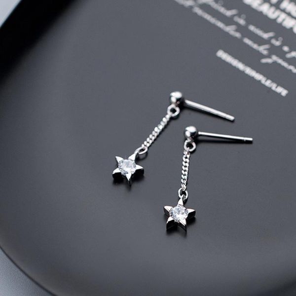 stud design star earrings s925 sterling silver for women girls jewelry drop brincos orecchini argento 925, Golden;silver
stud design star earrings s925 sterling silver for women girls jewelry drop brincos orecchini argento 925, Golden;silver