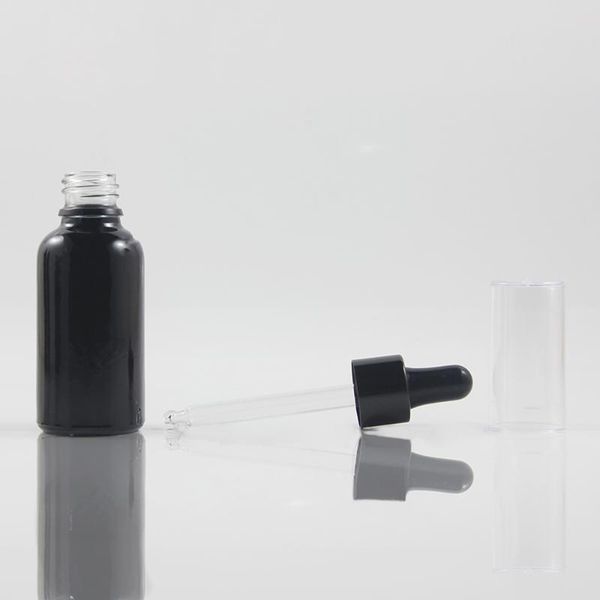 storage bottles & jars 100pcs 30ml black portable refillable glass dropper bottle
storage bottles & jars 100pcs 30ml black portable refillable glass dropper bottle
