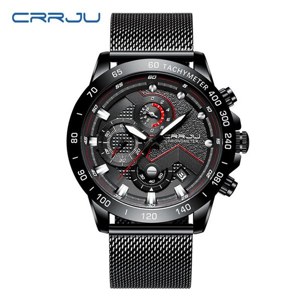 crrju watches 2280 sports watch waterproof casual quartz wristwatch relogio masculino mens designer unique mens stainless steel water resist, Slivery;brown
crrju watches 2280 sports watch waterproof casual quartz wristwatch relogio masculino mens designer unique mens stainless steel water resist, Slivery;brown