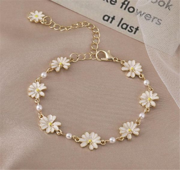 bangle personalized sweet literary temperament design bracelet simple small fresh daisy color contrast adjustable, Black
bangle personalized sweet literary temperament design bracelet simple small fresh daisy color contrast adjustable, Black
