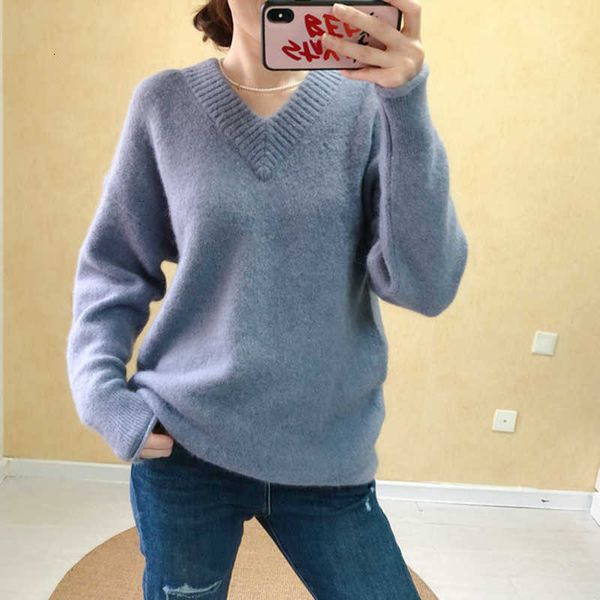 women's sweaters sweaters two colors women knit sweater long sleeve simple loose v-neck autumn winter female p2k6, White;black 
women's sweaters sweaters two colors women knit sweater long sleeve simple loose v-neck autumn winter female p2k6, White;black