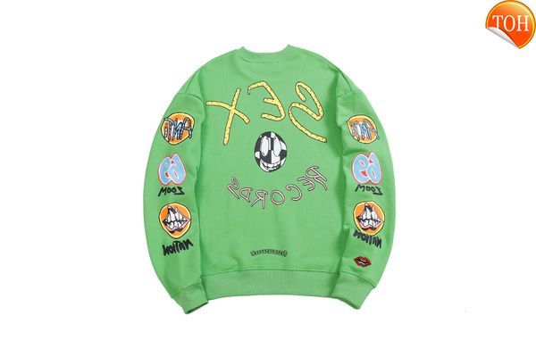 2021ch crowe october mattyboy limited green men's and women's sweaters. 1:1g heavy price, Black
2021ch crowe october mattyboy limited green men's and women's sweaters. 1:1g heavy price, Black
