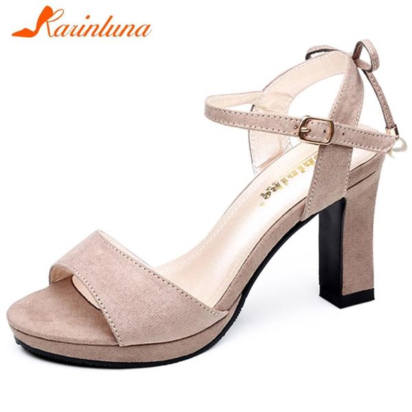 dress shoes karin female solid casual party sandals open toe buckle strap high heels women summer flock, Black
dress shoes karin female solid casual party sandals open toe buckle strap high heels women summer flock, Black