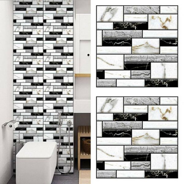 wall stickers 10pcs 3d tiles kitchen bathroom room mosaic self-adhesive decor au
wall stickers 10pcs 3d tiles kitchen bathroom room mosaic self-adhesive decor au