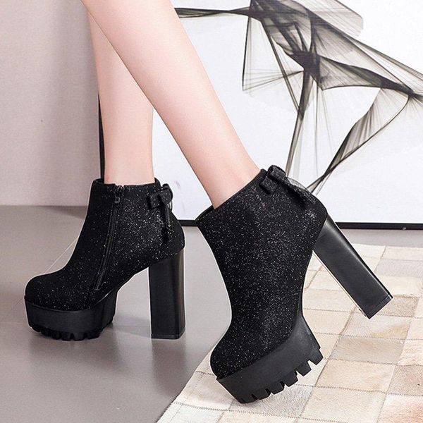 boots women winter outdoor keep warm waterproof women's snow thick heel with round head short boot botas m1643, Black
boots women winter outdoor keep warm waterproof women's snow thick heel with round head short boot botas m1643, Black