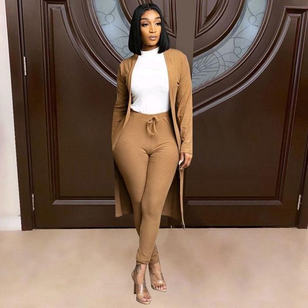 women's two piece pants ribbed knitted outfits for women fall winter matching sets long cardigan and leggings set casual woman suit, White
women's two piece pants ribbed knitted outfits for women fall winter matching sets long cardigan and leggings set casual woman suit, White