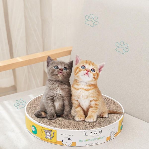 cat toys scratcher cardboard scratch pad claw grinding device with ball strong lounge refill corrugated paper
cat toys scratcher cardboard scratch pad claw grinding device with ball strong lounge refill corrugated paper
