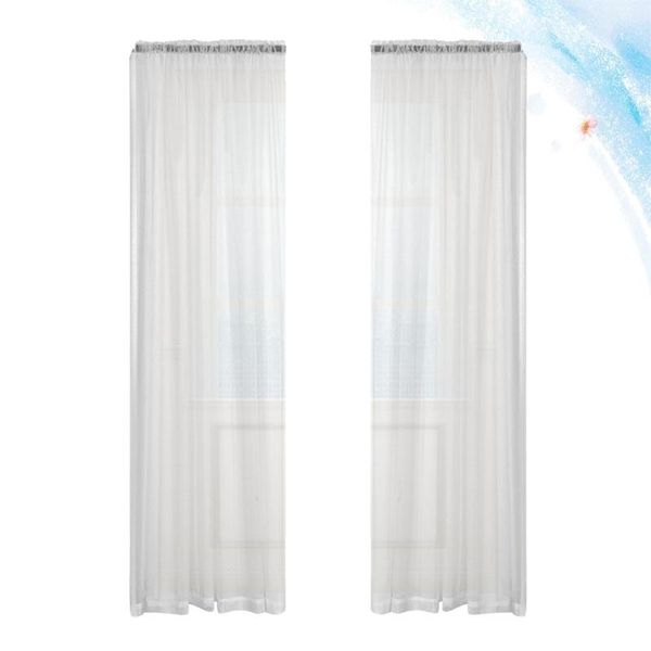 1pc gauze curtain transparent window voile curtains sheer for home bedroom living room (white, 140x2 & drapes
1pc gauze curtain transparent window voile curtains sheer for home bedroom living room (white, 140x2 & drapes