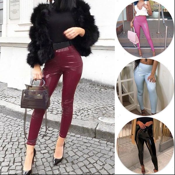 latex elastic spring pu womens capri leather slim bodycon high waist pencil trousers girls leggings korean, Black;white
latex elastic spring pu womens capri leather slim bodycon high waist pencil trousers girls leggings korean, Black;white