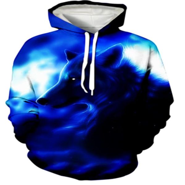 men's hoodies & sweatshirts 3d wolf print hoodie harajuku jacket zipper pullover sweatshirt casual sportswear, Black
men's hoodies & sweatshirts 3d wolf print hoodie harajuku jacket zipper pullover sweatshirt casual sportswear, Black