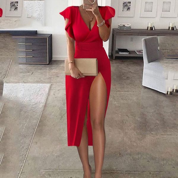 casual dresses 2021 summer fashion women solid color cutout slim fit long party dress sleeve sleeveless deep-v high slit, Black;gray
casual dresses 2021 summer fashion women solid color cutout slim fit long party dress sleeve sleeveless deep-v high slit, Black;gray