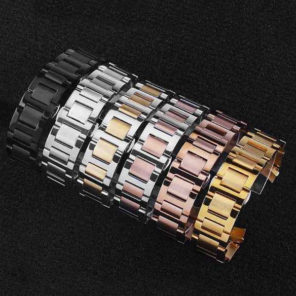 watch bands stainless steel band 19mm 20mm 22mm 24mm strap wristband curved end double lock buckle replacement wrist belt, Black;brown
watch bands stainless steel band 19mm 20mm 22mm 24mm strap wristband curved end double lock buckle replacement wrist belt, Black;brown