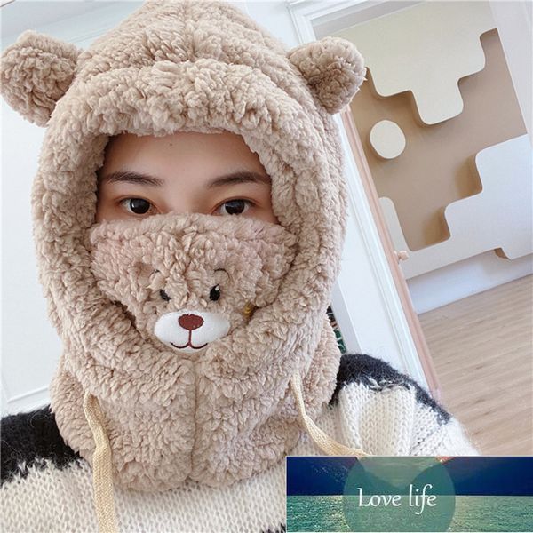 japanese cute cartoon bear ear cap hat lamb plush cap warm thickened ear protection with warm mask for women girl factory price expert desig, Blue;gray
japanese cute cartoon bear ear cap hat lamb plush cap warm thickened ear protection with warm mask for women girl factory price expert desig, Blue;gray