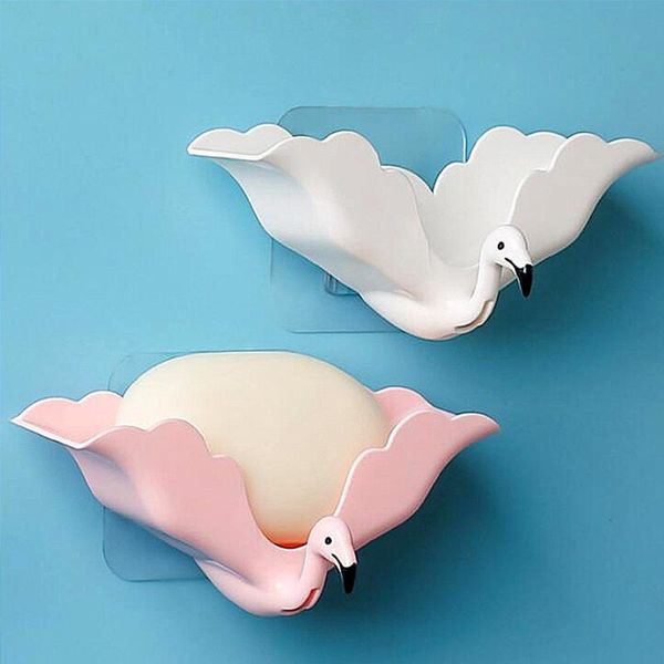 soap dishes flamingo dish drain suction cup box storage shelf multifunction wall mounted with hook for bathroom accessories
soap dishes flamingo dish drain suction cup box storage shelf multifunction wall mounted with hook for bathroom accessories