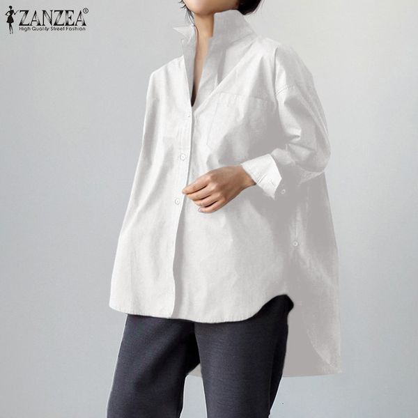 blouses elegant solid women's spring blouse casual long sleeve shirts 2021 female lapel blusas plus size tunic, White
blouses elegant solid women's spring blouse casual long sleeve shirts 2021 female lapel blusas plus size tunic, White