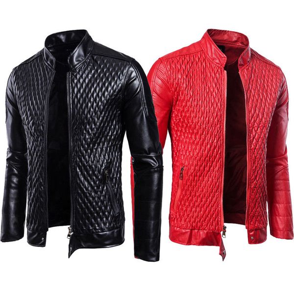 Men Autumn Moto Leather Jacket Slim Fit Zipper Pockets Stylish Cool Overcoat Tops M-2XL, Black;brown
Men Autumn Moto Leather Jacket Slim Fit Zipper Pockets Stylish Cool Overcoat Tops M-2XL, Black;brown