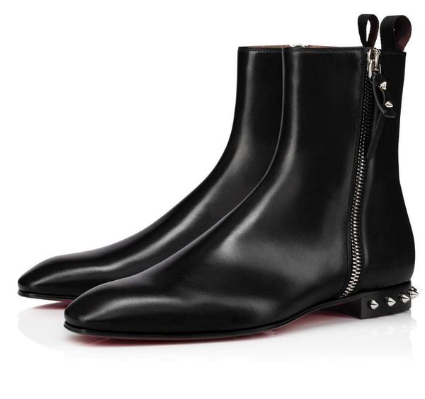 dress shoe winter brands roadirik ankle boot black calfskin leather red bottom shoes men's booties luxury designer booty famous party w
dress shoe winter brands roadirik ankle boot black calfskin leather red bottom shoes men's booties luxury designer booty famous party w