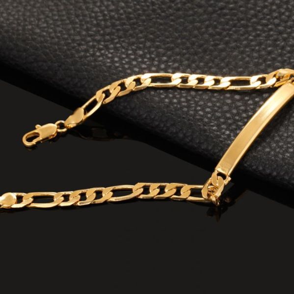 european and american figaro chain fashion men's women's jewelry hip hop bracelet smooth charm bracelets, Golden;silver
european and american figaro chain fashion men's women's jewelry hip hop bracelet smooth charm bracelets, Golden;silver