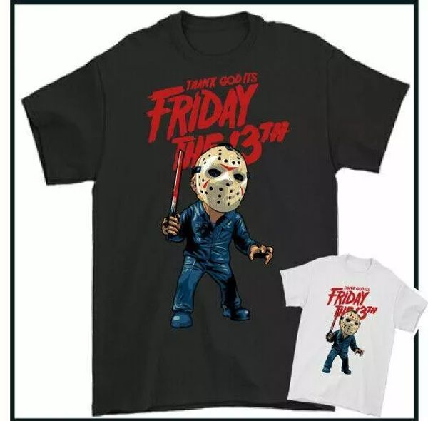 halloween t-shirt, friday the 13th jason movie film horror mask tee unisex, White;black
halloween t-shirt, friday the 13th jason movie film horror mask tee unisex, White;black