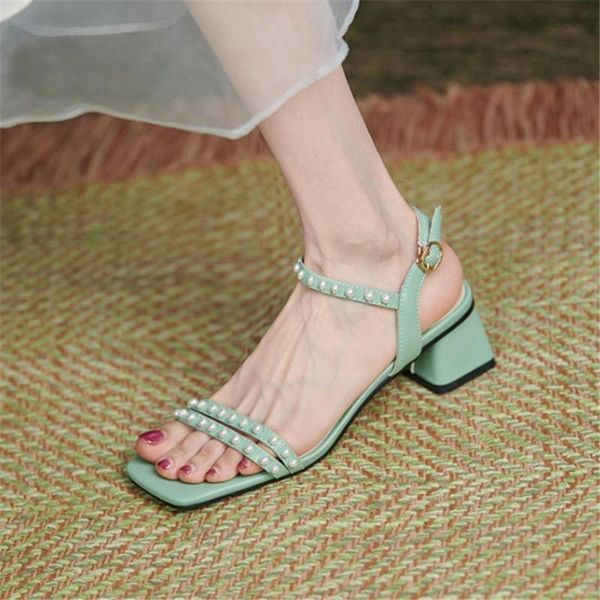 sandals pxelena green beige 2021 summer women square med heels string beads ankle strap shoes plus size 34-43 office lady party daily ol, Black
sandals pxelena green beige 2021 summer women square med heels string beads ankle strap shoes plus size 34-43 office lady party daily ol, Black