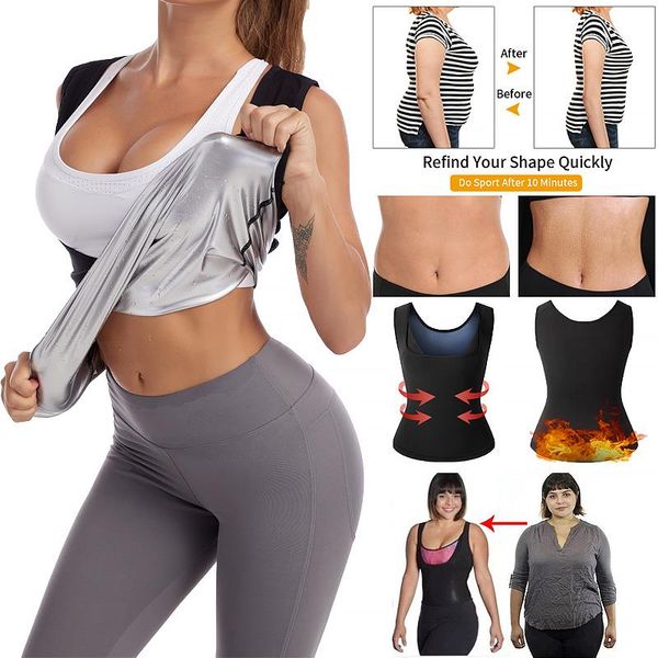 women's shapers soxnos women sauna sweat vest polymer waist trainer weight loss shapewear tummy slimming sheath workout body shaper cor, Black;white
women's shapers soxnos women sauna sweat vest polymer waist trainer weight loss shapewear tummy slimming sheath workout body shaper cor, Black;white