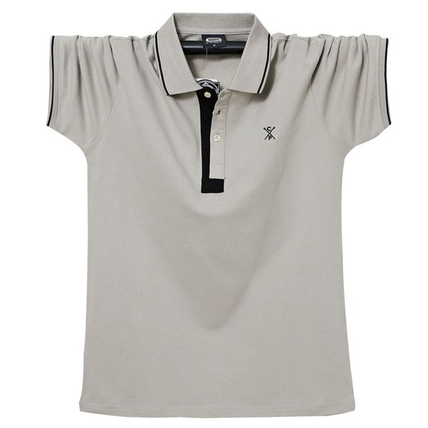 summer men polo shirt cotton men business work casual male polo shirt short sleeve embroidery brand clothing soft polo shirt 6xl 210707, White;black
summer men polo shirt cotton men business work casual male polo shirt short sleeve embroidery brand clothing soft polo shirt 6xl 210707, White;black