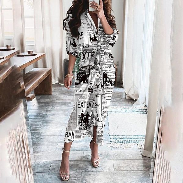 casual dresses fashion striped print women long sleeve autumn office ladies shirts high waist simple single breasted dress, Black;gray
casual dresses fashion striped print women long sleeve autumn office ladies shirts high waist simple single breasted dress, Black;gray