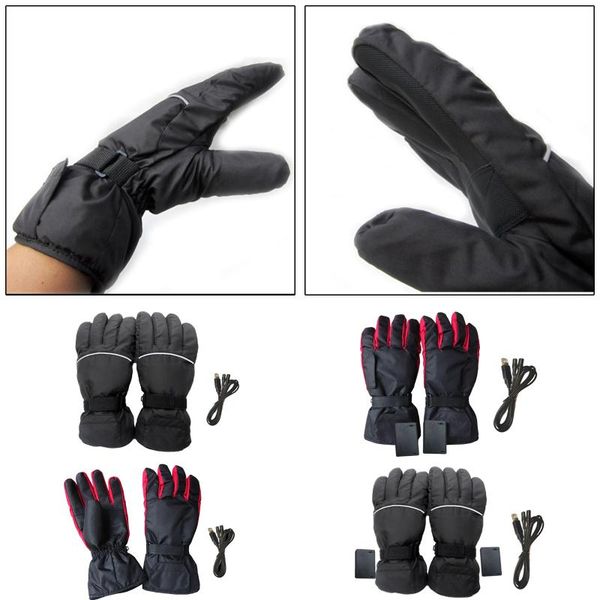 cycling gloves 1 pair heated windproof winter thermal glove for outdoor activities riding hiking men women, Black
cycling gloves 1 pair heated windproof winter thermal glove for outdoor activities riding hiking men women, Black