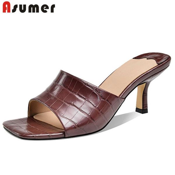 thin high heels ladies sandals genuine leather shoes simple party wedding women, Black
thin high heels ladies sandals genuine leather shoes simple party wedding women, Black
