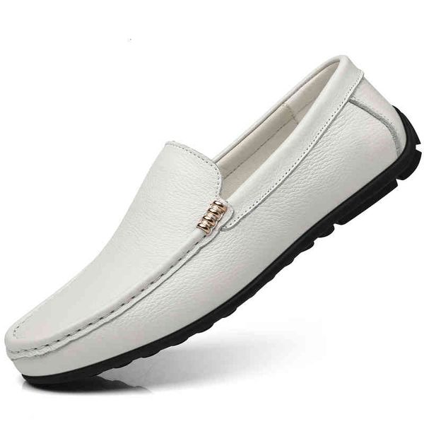 dress shoes new men leather genuine casual loafers white moccasins slip-on soft flats footwear lightweight driving xyl0, Black
dress shoes new men leather genuine casual loafers white moccasins slip-on soft flats footwear lightweight driving xyl0, Black