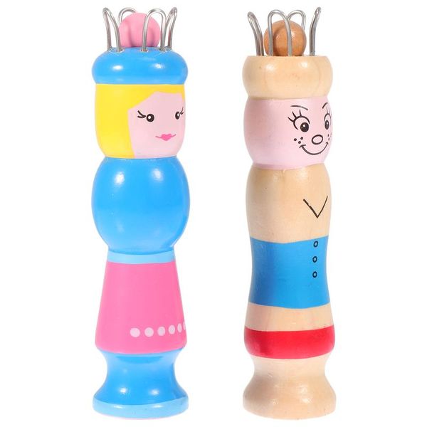 sewing notions & tools 2pcs creative doll shape knitting machine wooden knitter diy supplies, Black
sewing notions & tools 2pcs creative doll shape knitting machine wooden knitter diy supplies, Black
