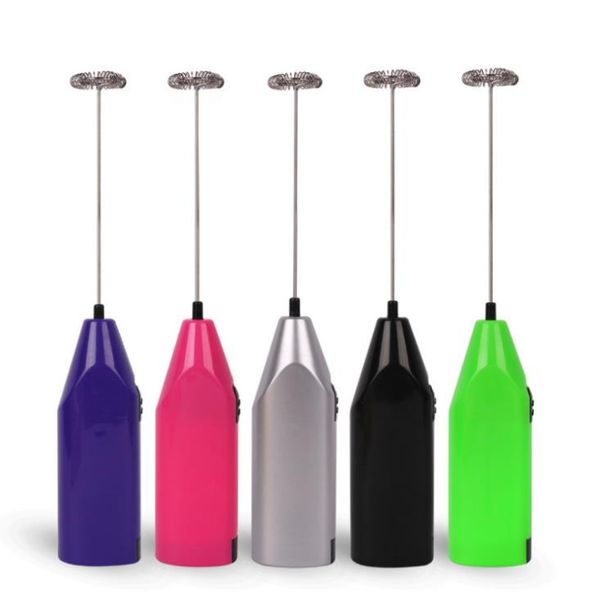 DHgate Handheld Stainless Steel Coffee Milk Frother Tool Foamer Drink Electric Whisk Mixer Battery Operated Kitchen Egg Beater Stirrer SN3090 sold by DHgate