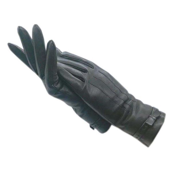 sheepskin gloves winter ladies fashion black thick soft lining goatskin small size warm driving 2021-00081 five fingers, Blue;gray
sheepskin gloves winter ladies fashion black thick soft lining goatskin small size warm driving 2021-00081 five fingers, Blue;gray